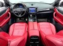Maserati Levante Trofeo, Warranty, Carbon Fiber Interior, Excellent Condition, GCC
