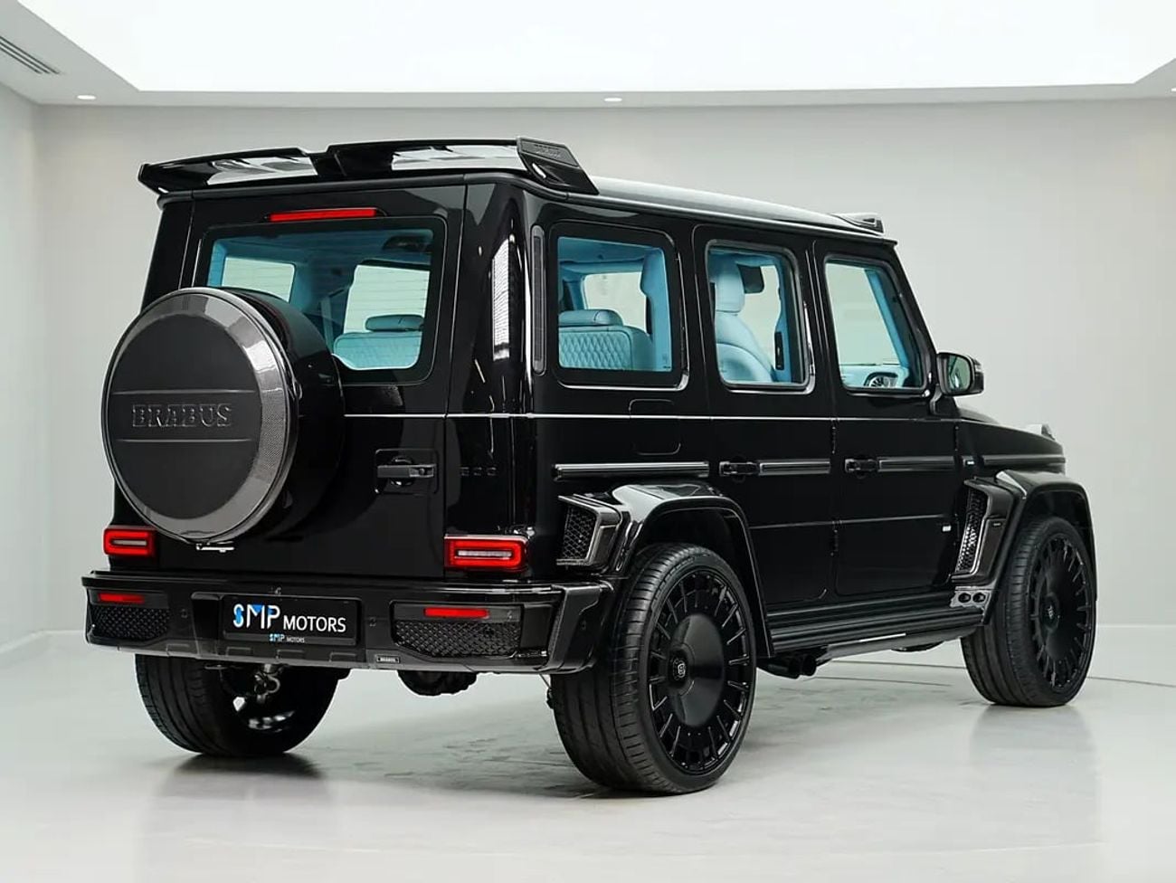 Mercedes Benz G63 AMG STANDARD WARRANTY | BABY BLUE LEATHER INTERIOR | FULL OPTION | CARBON PACKAGE