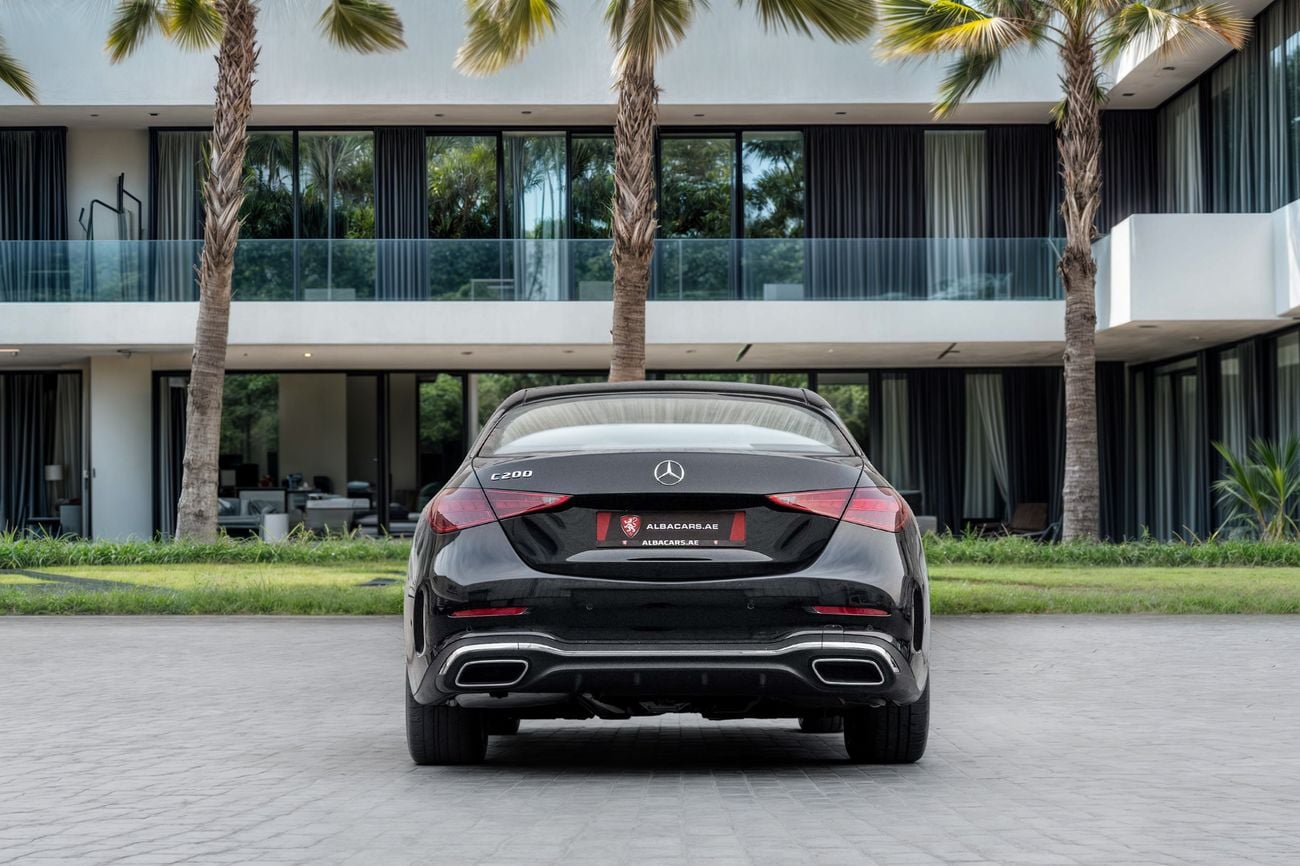 مرسيدس بنز C 200 | 3,819 P.M | 0% Downpayment | Mercedes-Benz Warranty!