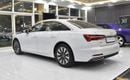 أودي A6 45 TFSI عرض ممتاز لسيارة أودي A6 45TFSi (موديل 2020) باللون الأبيض بمواصفات خليجية
