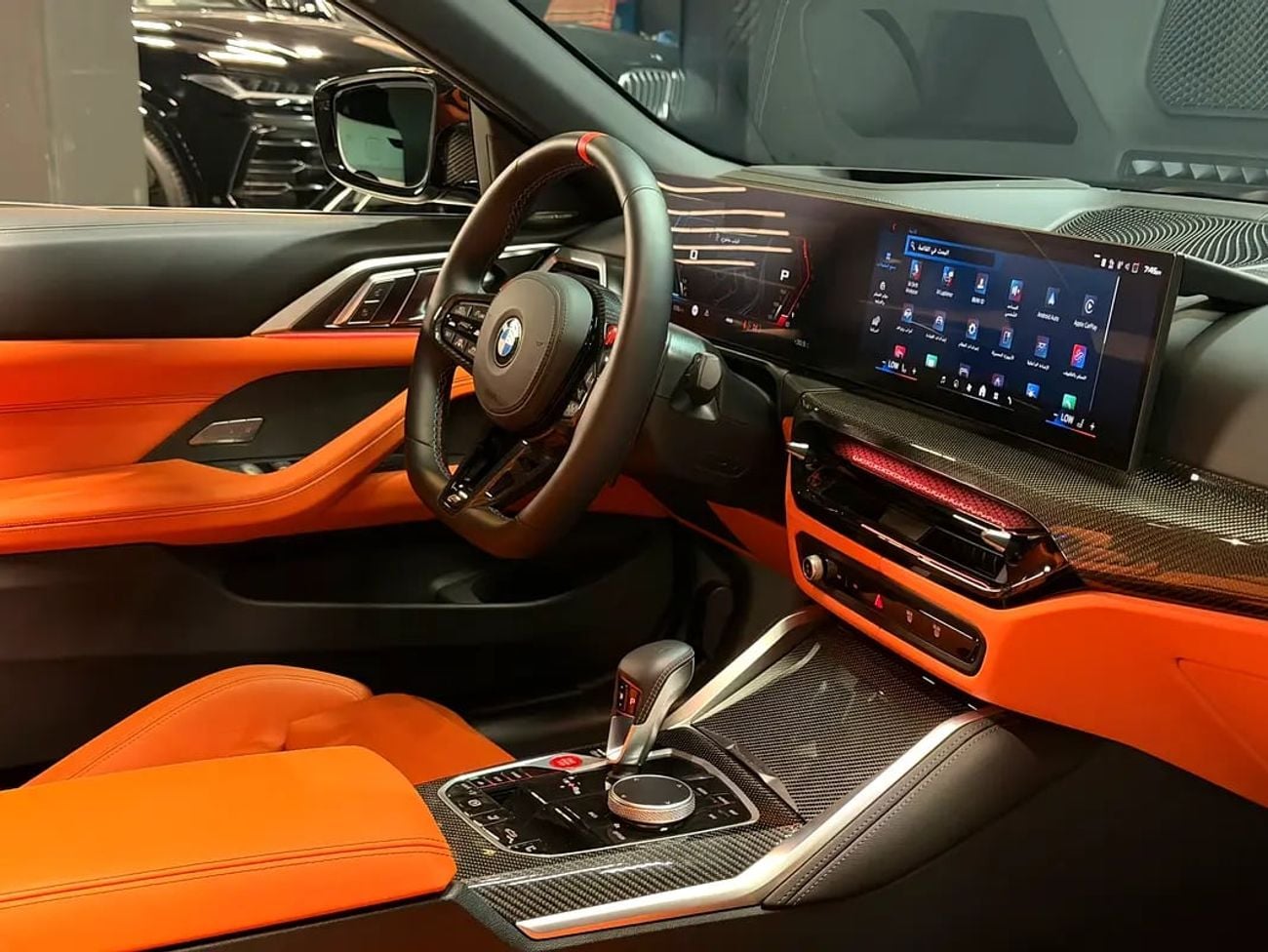 بي أم دبليو M4 COMPETITION M XDRIVE COMPETITION xDRIVE CONVERTIBLE GCC FHS 5 YEARS WARRANTY SERVICE