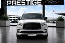 Infiniti QX80 LUXURY GCC 2019 Nardo Grey Unique Interior Design by MBS