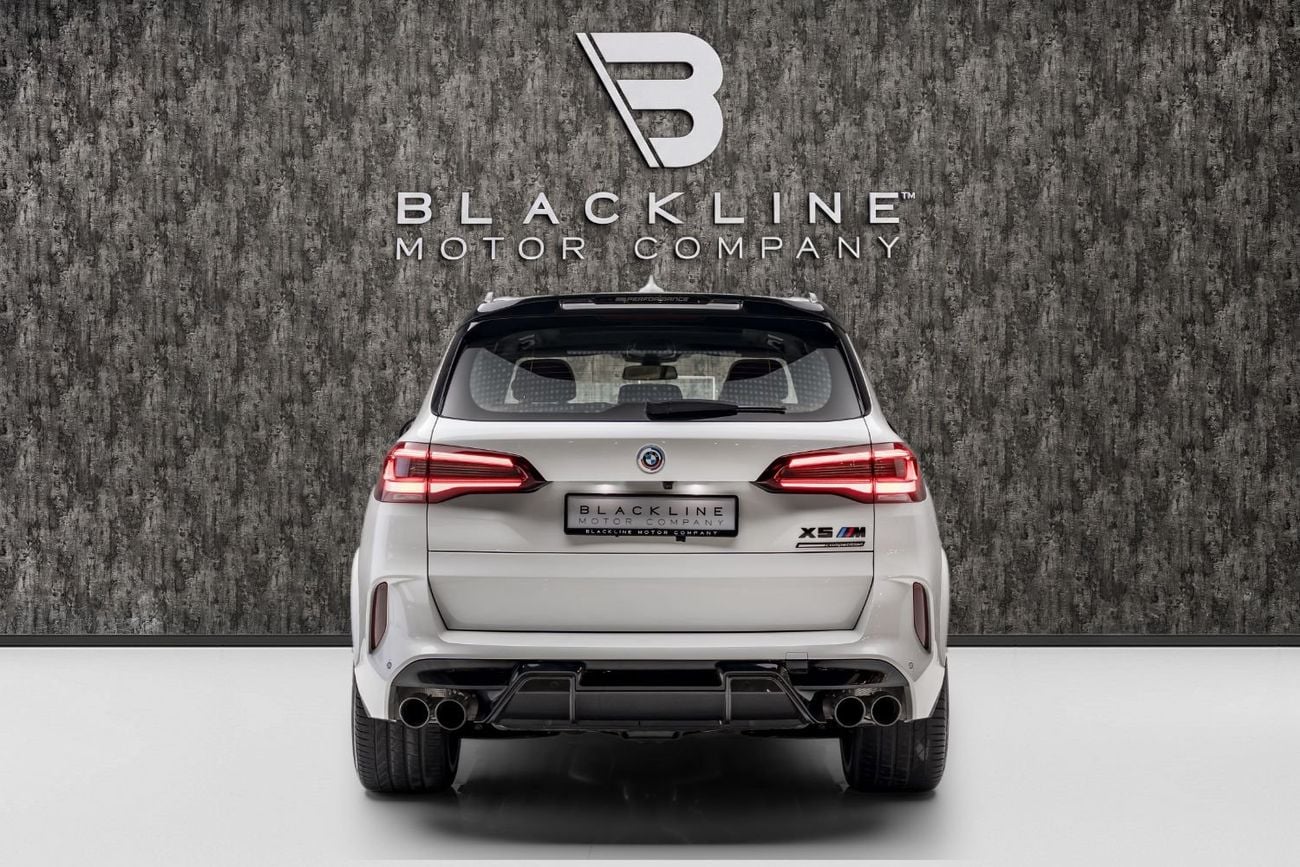 BMW X5 M COMPETITION BUY NOW, PAY 2027 | THE BLACKLINE STANDARD | 1 Year Blackline Warranty, GCC, Low KMs
