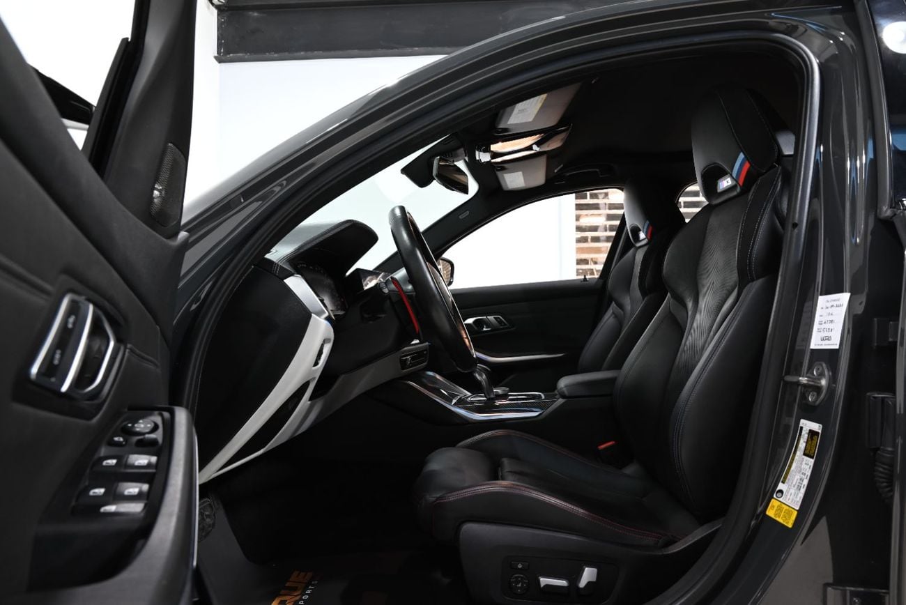 بي أم دبليو M3 كومبيتيشن سيارة BMW M3 كومبيتشن موديل 2021، سجل صيانة كامل، ضمان لمدة عام، عداد كيلومترات منخفض