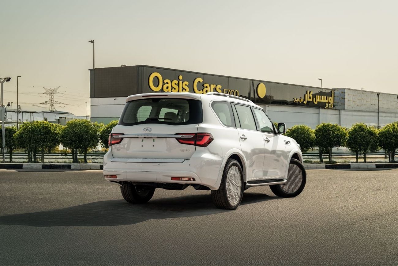 Infiniti QX80 LUXE SENSORY PROACTIVE ((Lowest Price)) GCC Specs