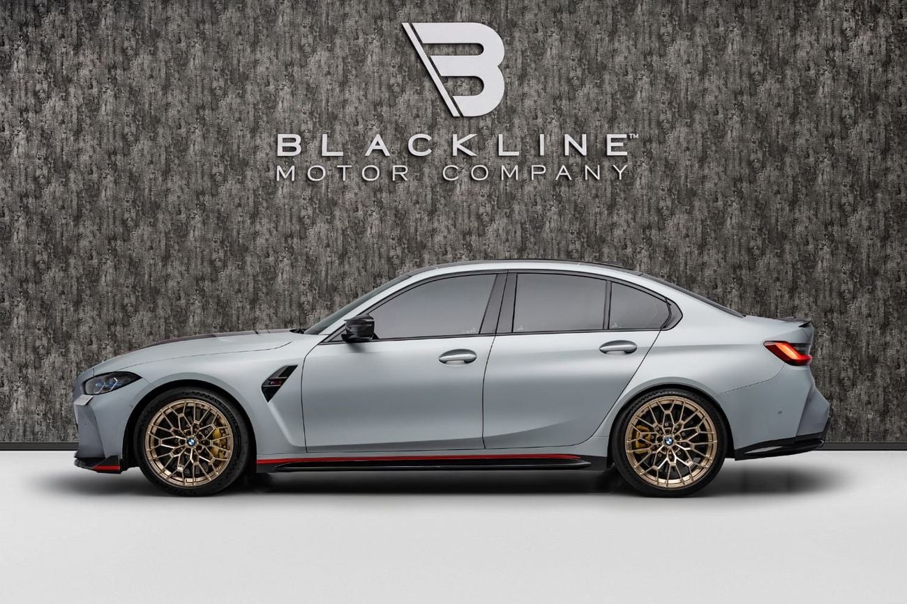 BMW M3 CS XDRIVE BUY NOW, PAY 2027 | THE BLACKLINE STANDARD | August 2028 Warranty + Service, GCC