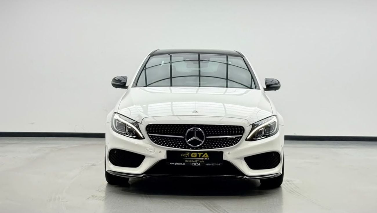مرسيدس بنز سي 43 ايه ام جي STANDARD مرسيدس C43 AMG 4Matic موديل 2018، سجل صيانة كامل، كاملة المواصفات، بحالة ممتازة، خليجية