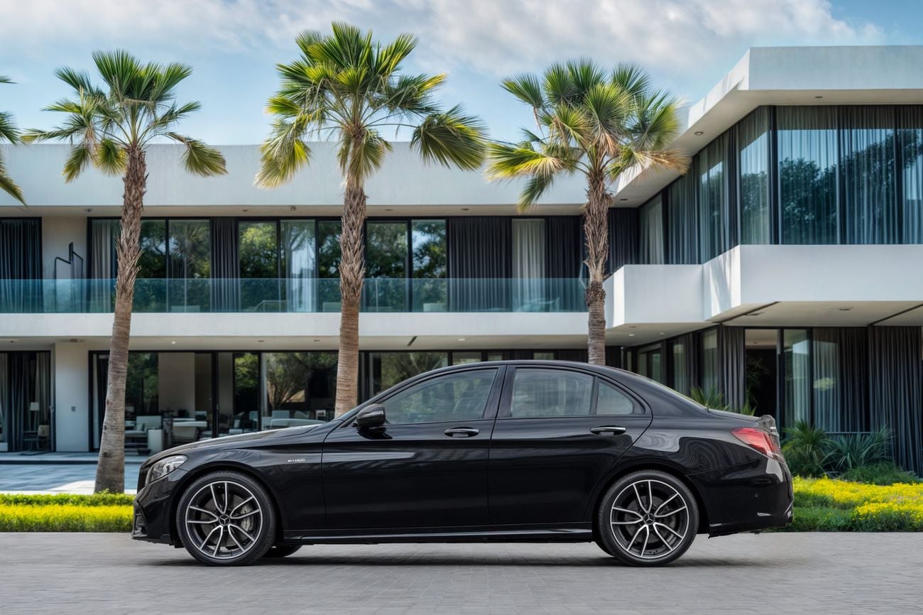 مرسيدس بنز سي 43 ايه ام جي AMG SPORT | 2,742 P.M | 0% Downpayment | Agency History!