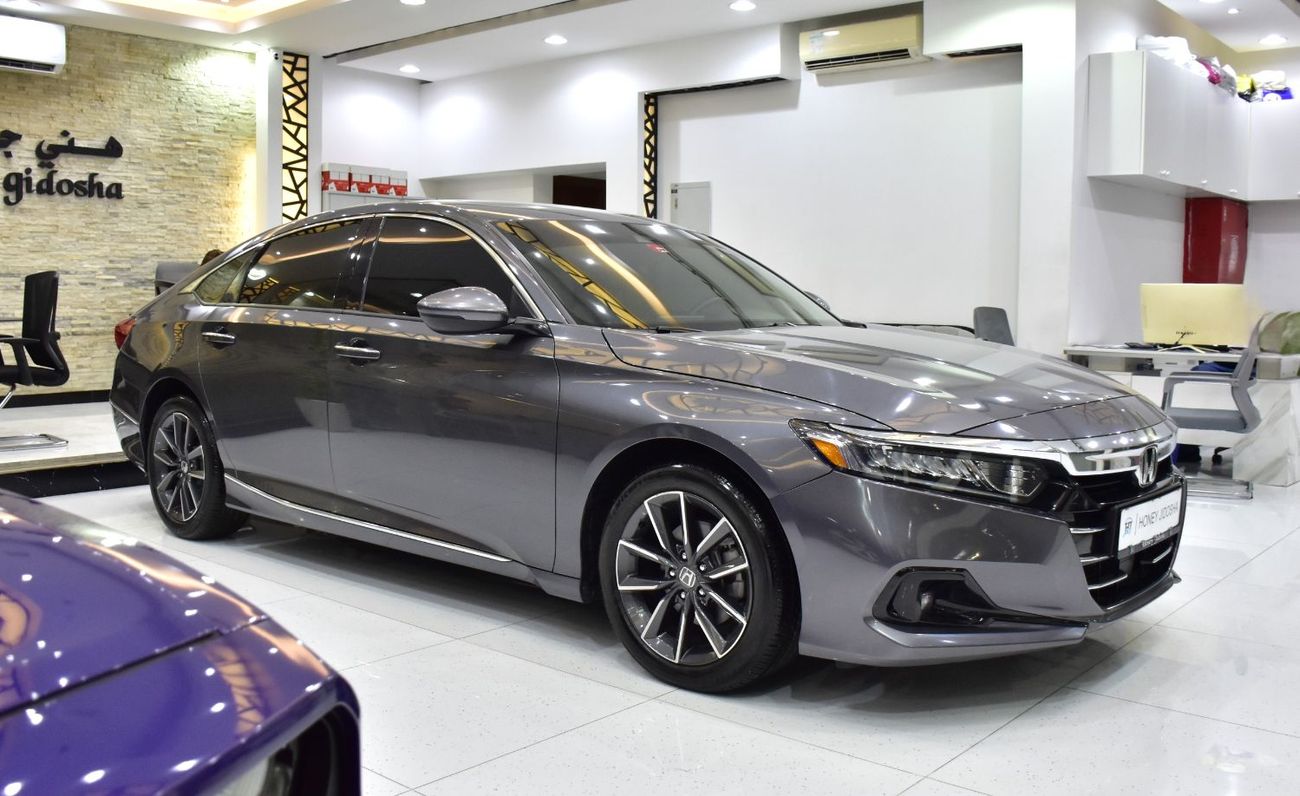 Honda Accord EX-L EXCELLENT DEAL for our Honda Accord ( 2022 Model ) in Grey Color GCC Specs