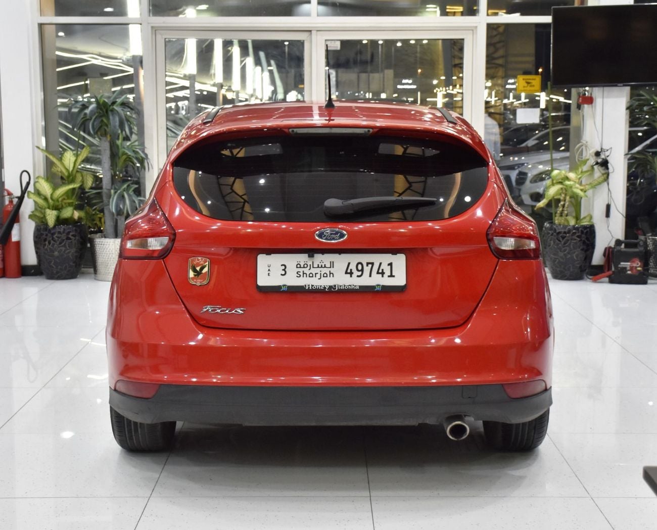 Ford Focus SPORT EXCELLENT DEAL for our Ford Focus ( 2015 Model ) in Red Color GCC Specs