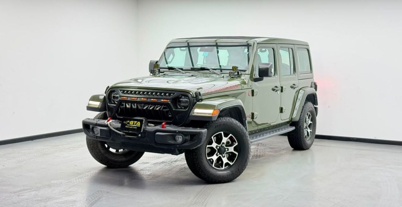 Jeep Wrangler Unlimited RUBICON 2021 Jeep Wrangler Unlimited Rubicon, Warranty, Full Service History, GCC Specs.