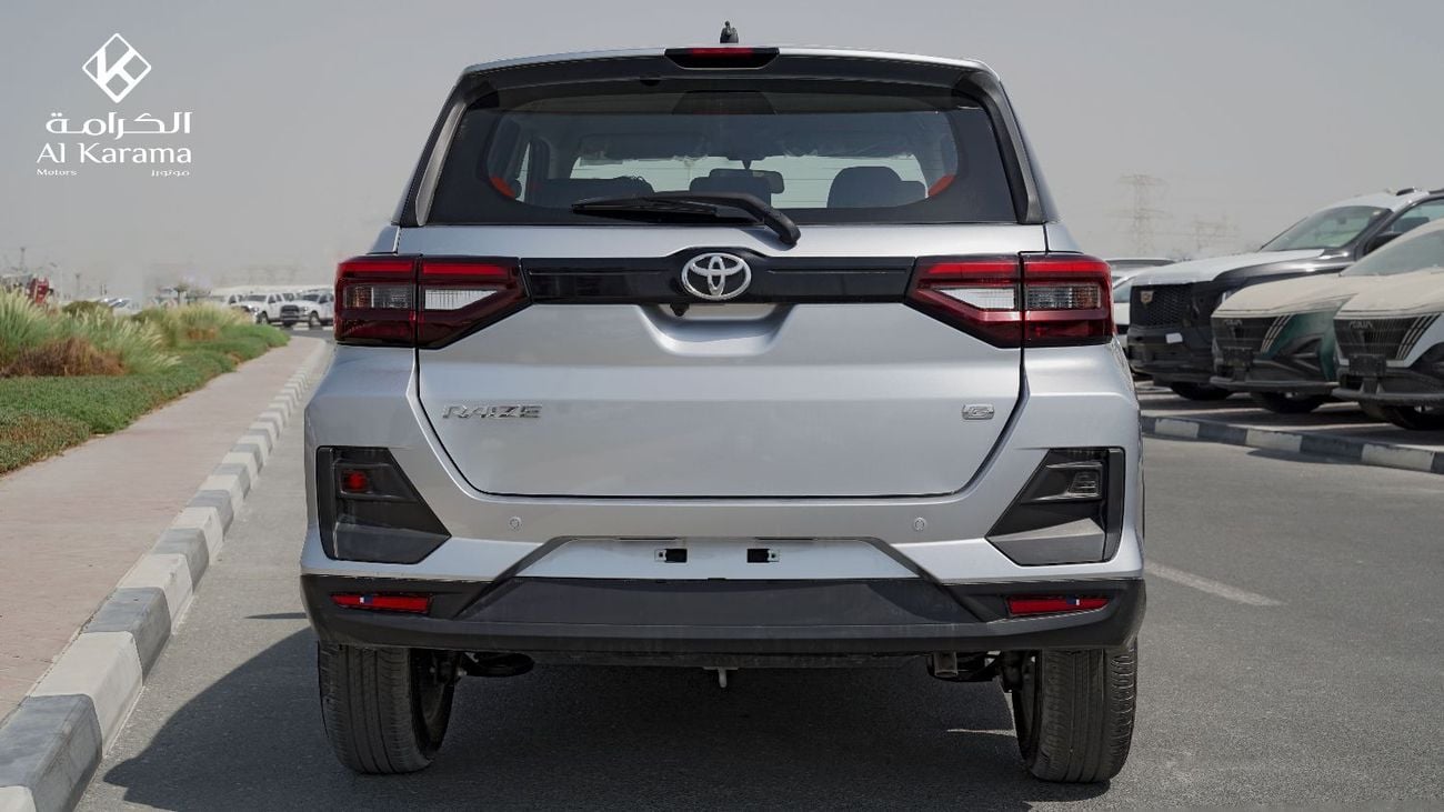 Toyota Raize TURBO G RA Brand NEW | Rear Camera | Traction Control | Power Mirror | GCC | 17' Alloy Wheel