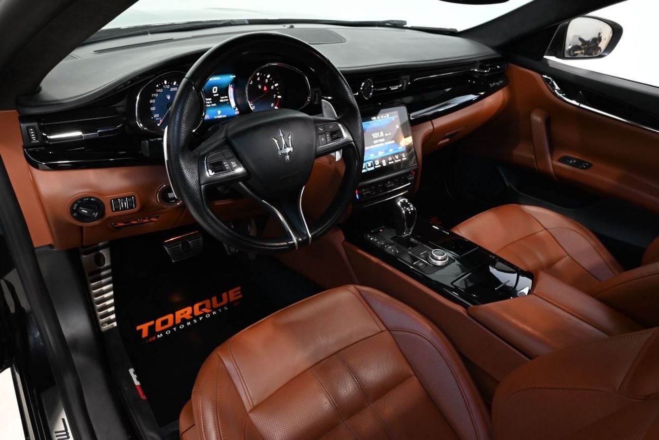 مازيراتي كواتروبورتي GTS 2017 Maserati Quattroporte GTS, Full Service History, Excellent Condition, GCC