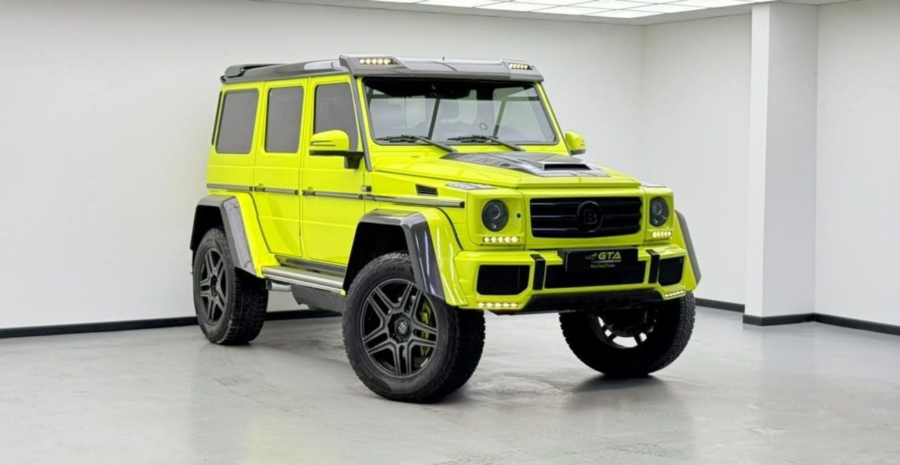 Mercedes Benz G500 4X4 2016 Mercedes Benz G500 4x42 With Brabus Kit, Full Service History, Excellent Condition, GCC