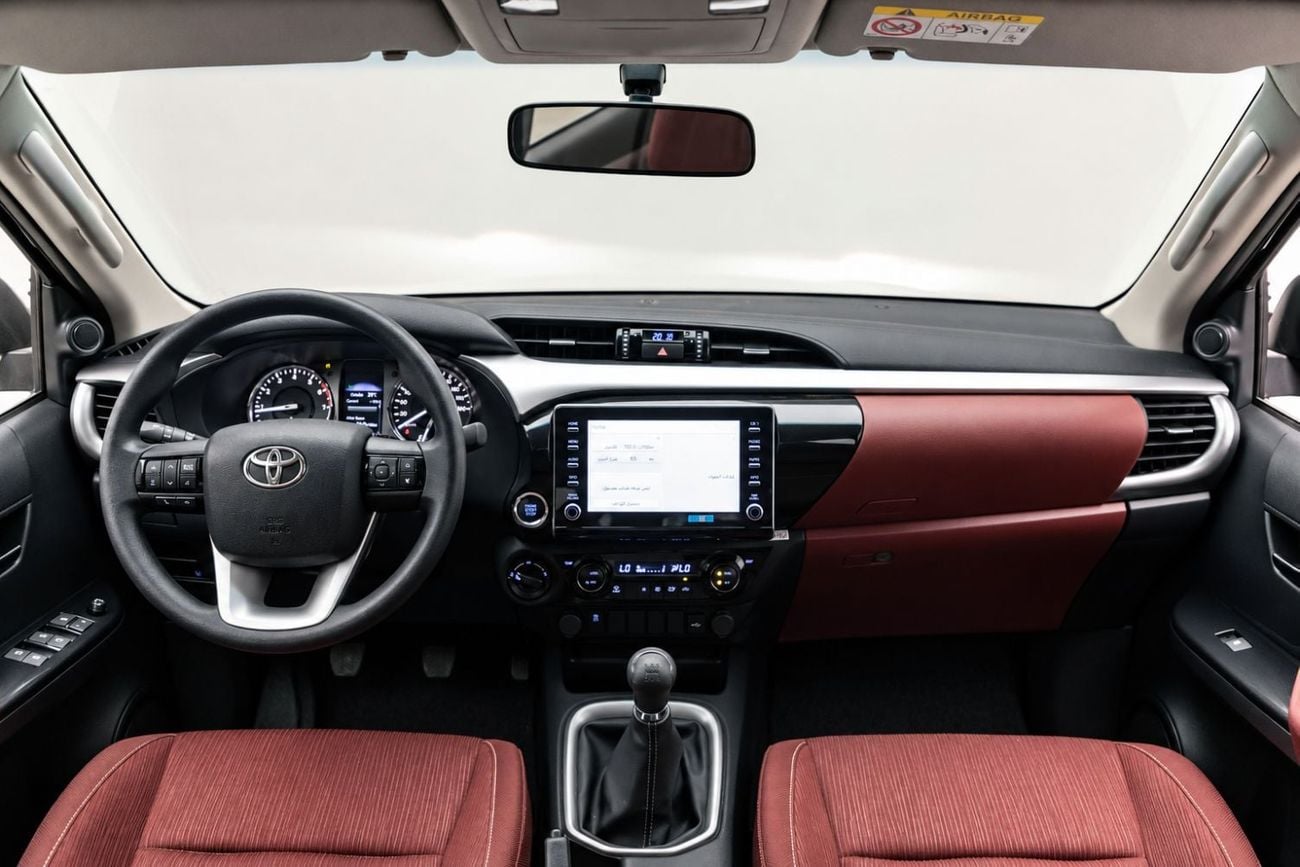 Toyota Hilux SR5 Double Cab 2.7L - Attitude Black Inside Maroon | Export Only