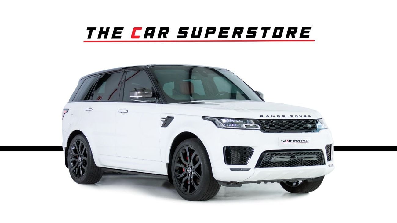 Land Rover Range Rover Sport GCC-Low Mileage-High Gloss Black Rims-Rear Seat Entertainment