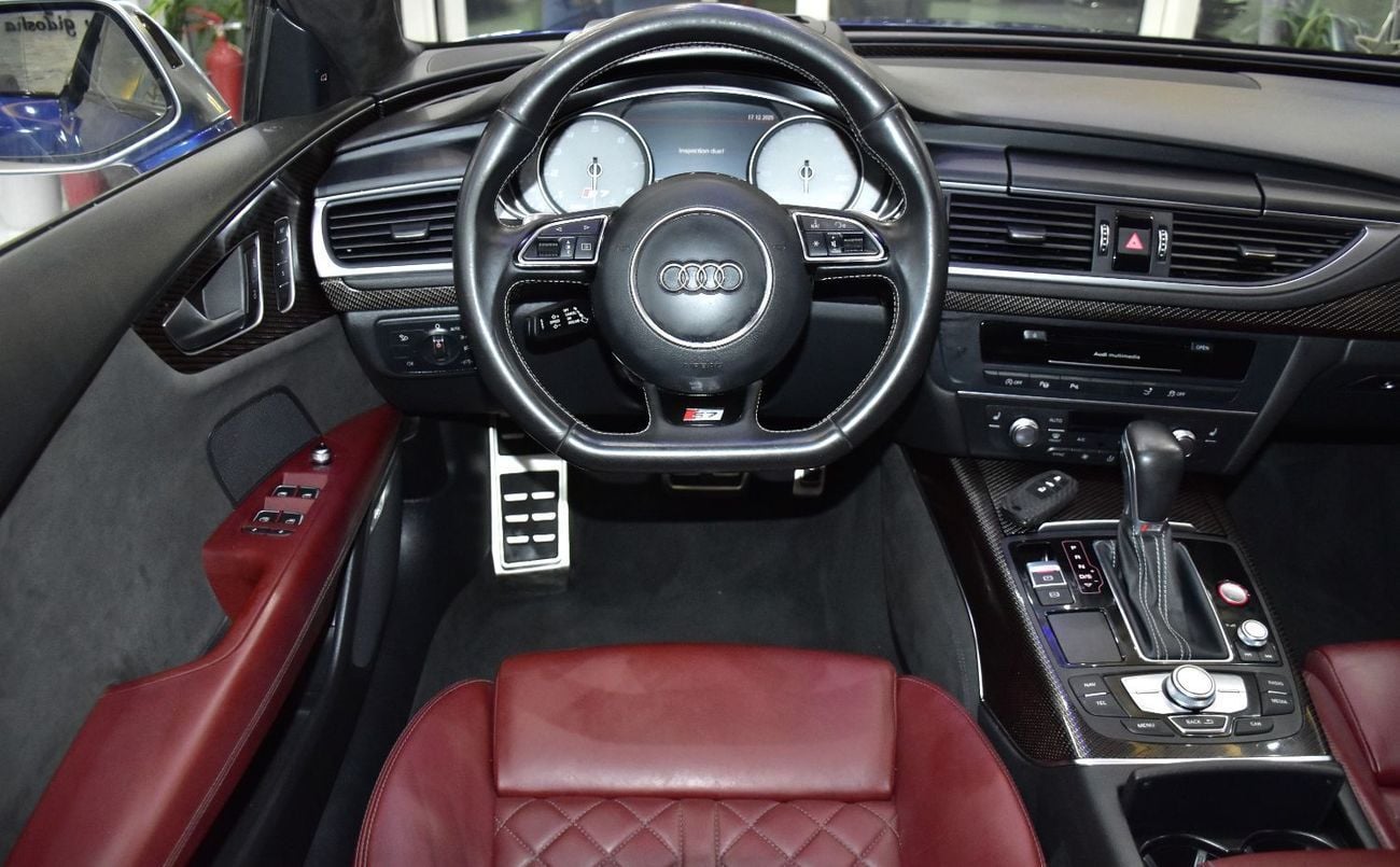 أودي S7 TOP EXCELLENT DEAL for our Audi S7 ( 2016 Model ) in Blue Color GCC Specs
