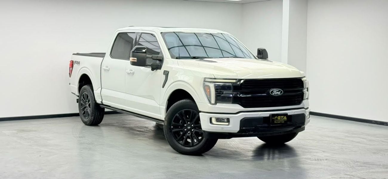 فورد F 150 PLATINUM فورد F-150 بلاتينيوم 2024، ضمان فورد لمدة 5 سنوات + باقة خدمة، سجل صيانة كامل لدى فورد، دول مجلس الت