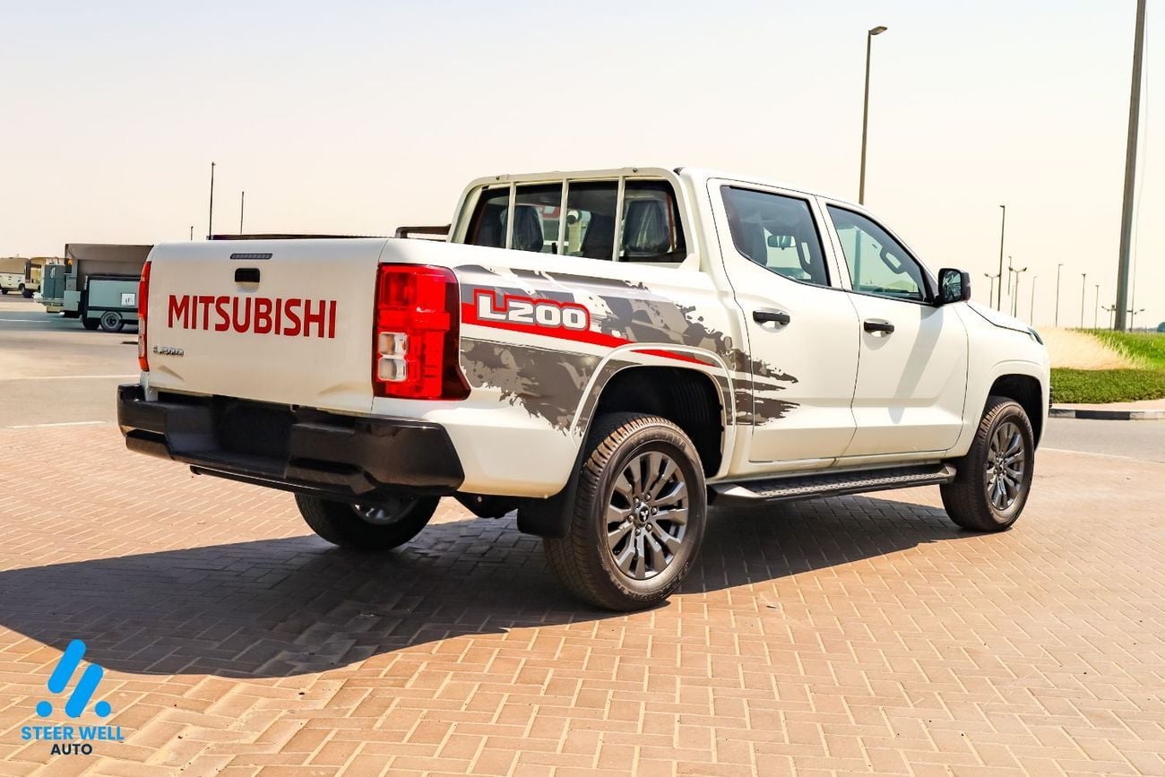 ميتسوبيشي L200 GLS PLUS 2027 | 2.4L Petrol 16-Valve MPI Engine - 4WD | 5-Speed Manual | Export Only