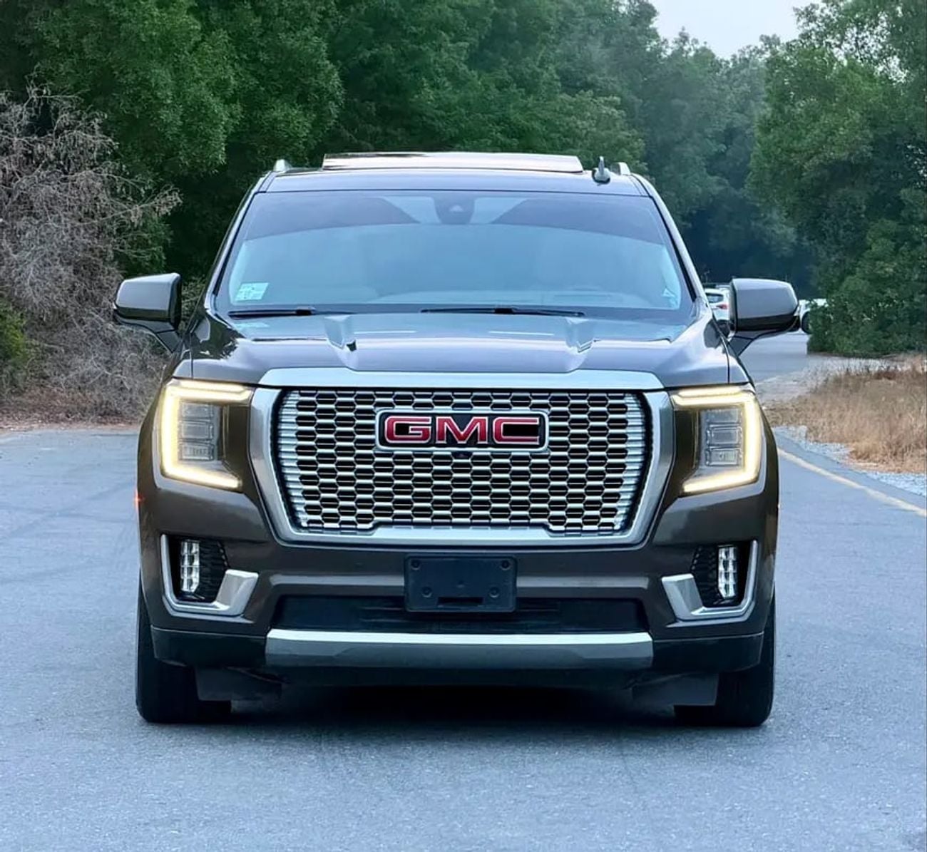 GMC Yukon DENALI | GCC Specs | Pristine Condition جمس دينالي صبغ وكالة خليجي