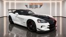 Dodge Viper STR10 ACR ACR V10 FULL SERVICE HISTORY with AL-FUTTAIM DEALER