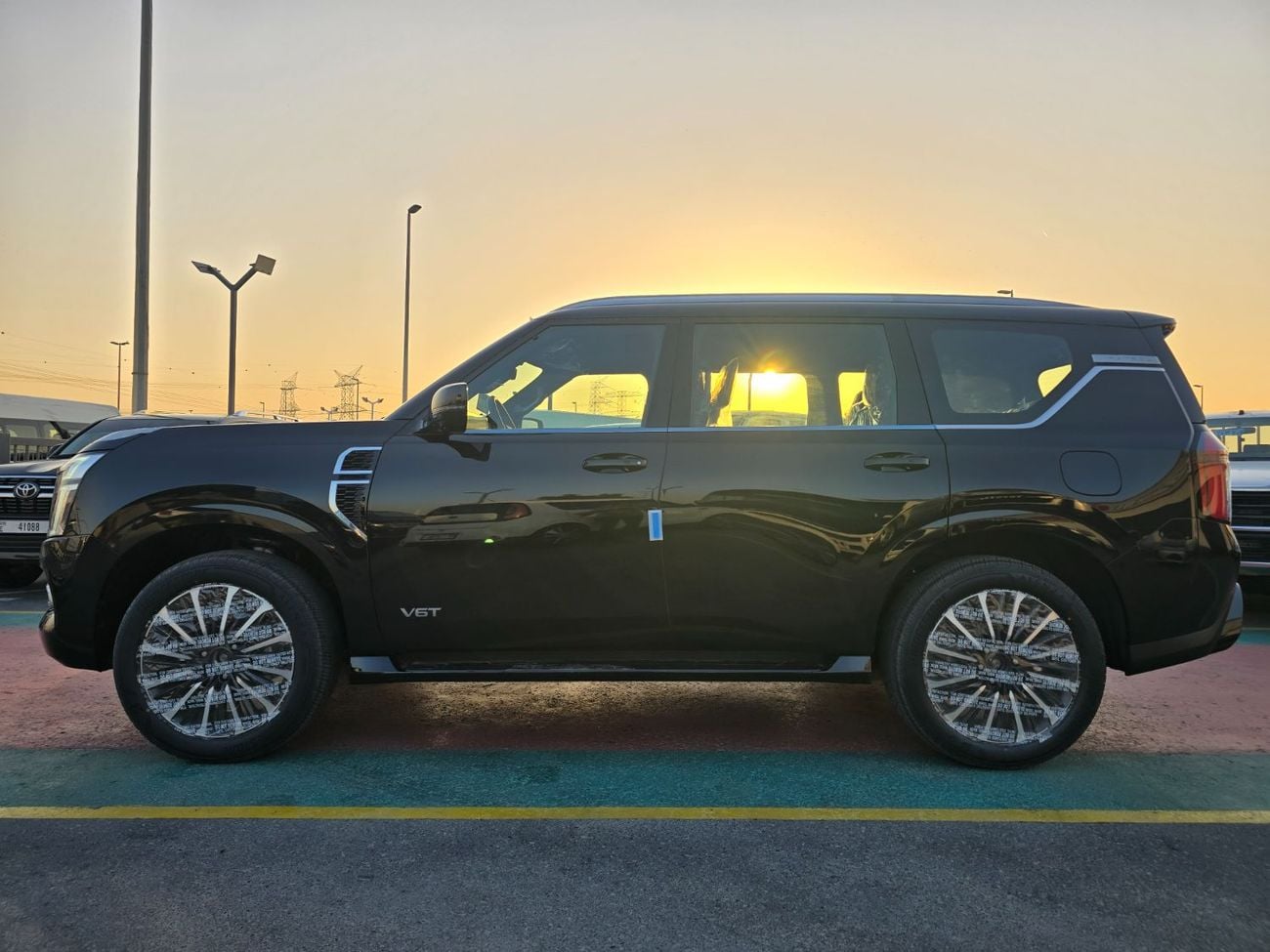 Nissan Patrol LE PLATINUM CITY Nissan Patrol LE Platinum363 3.5l twin turbo A/T 4WD SUV GCC Black Color 2026 Model