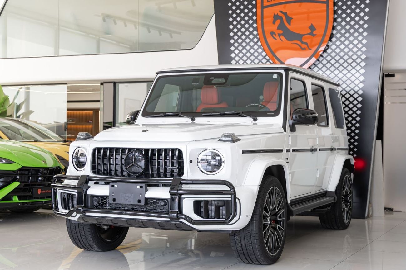 Mercedes Benz G63 AMG STANDARD Mercedes-AMG G 63 | 2026 | White | Full Carbon | Performance Package | 4.0L V8 Twin-Turbo | 585 HP