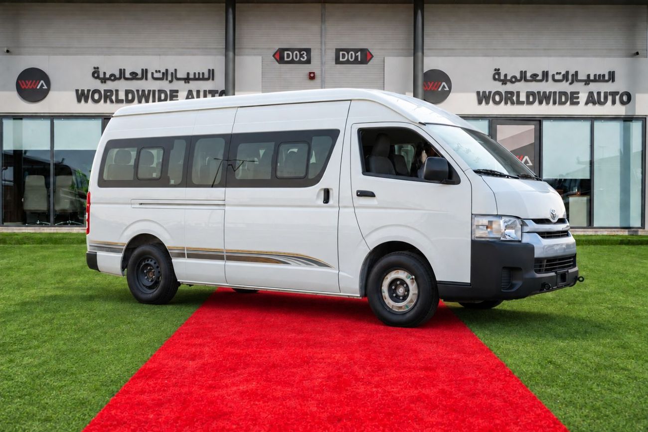 تويوتا هاياس STD 2.7 PETROL V4 REAR WHEEL DRIVE 5 DOOR 13 SEATERS
