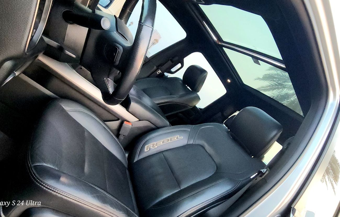 Dodge RAM Enjoy the drive with confidence in the American beast—the Ram Rebel with a V8 engine.