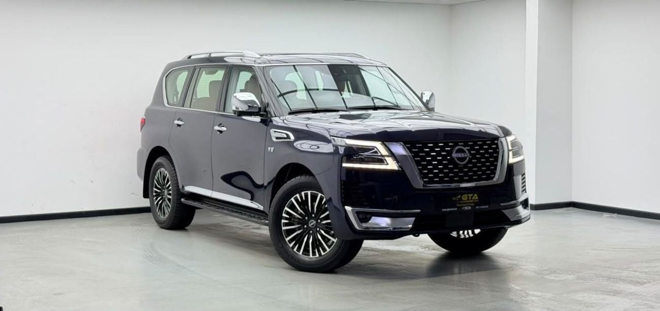 Nissan Patrol LE PLATINUM 2022 Nissan Patrol LE Platinum V8, 2027 Nissan Warranty, Full Nissan Service History, Low Km, GCC