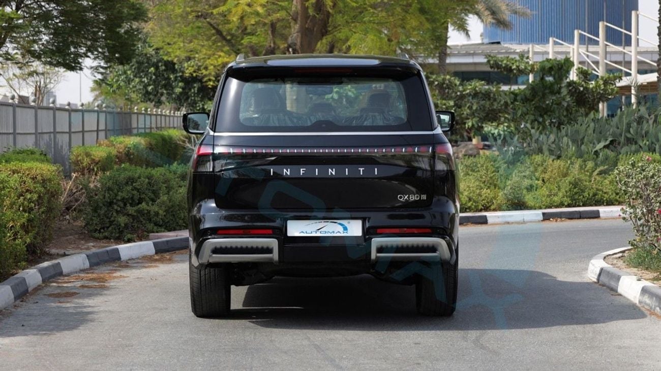 Infiniti QX80 SENSORY BENCH CHAIRS (For Export , НА ЭКСПОРТ) 2026 3.5TT V6 GCC Без пробега