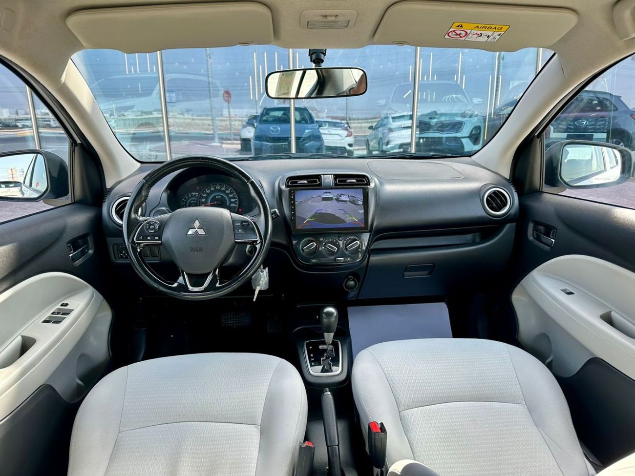 Mitsubishi Attrage GLX MID GLX MEDIUM LINE TRIM, 1.2L, GCC, ACCIDENT FREE, (365/-MONTHLY)