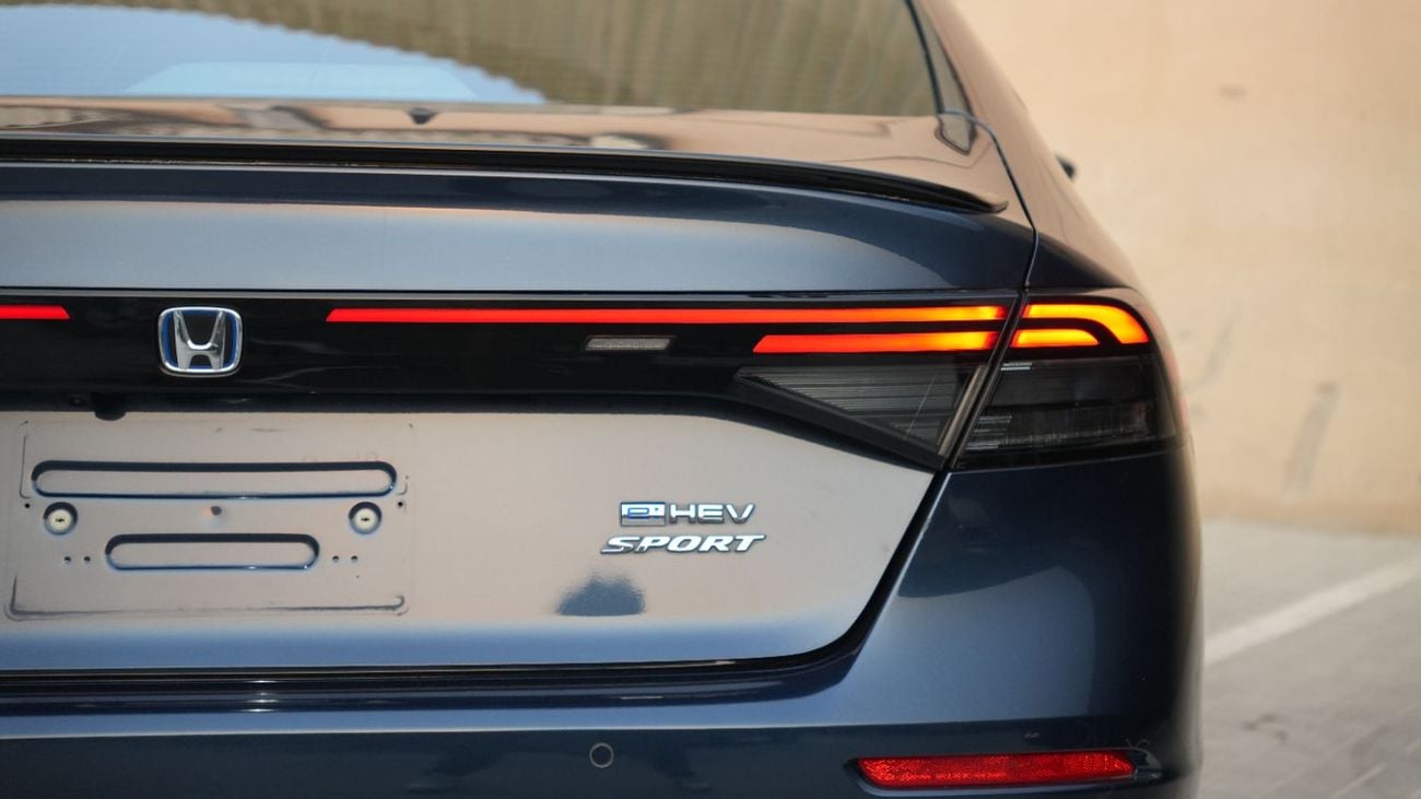 Honda Accord HEV SPORT 2.0L | Agency warranty | Full Service History | GCC | Zero DP Support