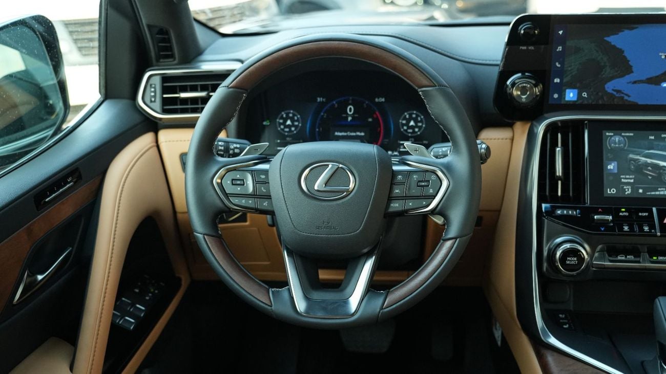 لكزس LX 700h SIGNATURE 3.5 HYBRID Black-Tan 2026 Export Only