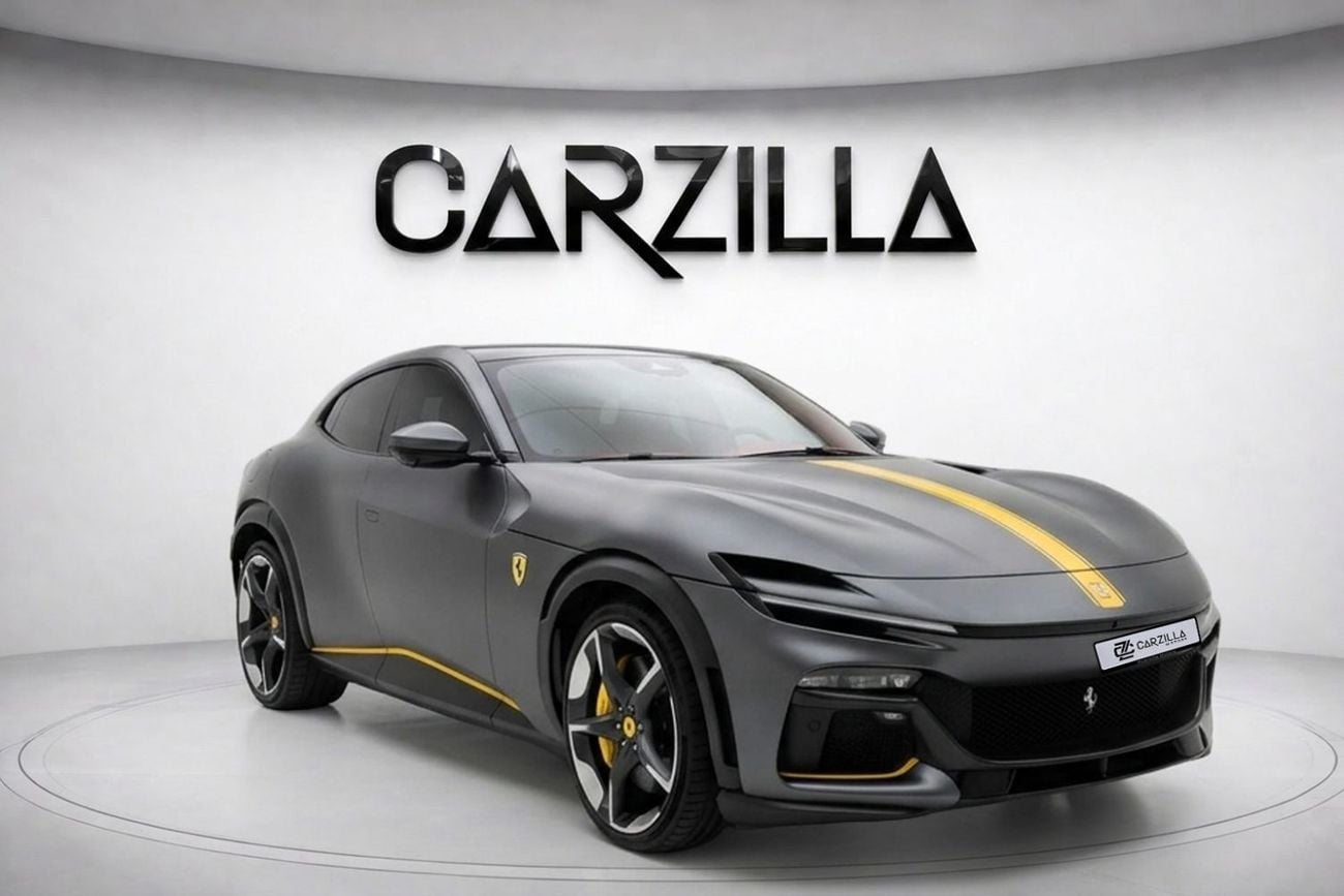 Ferrari Purosangue STANDARD DESIGN PACKAGE 2024 | Carbon Fiber Exterior & Interior l Original Paint