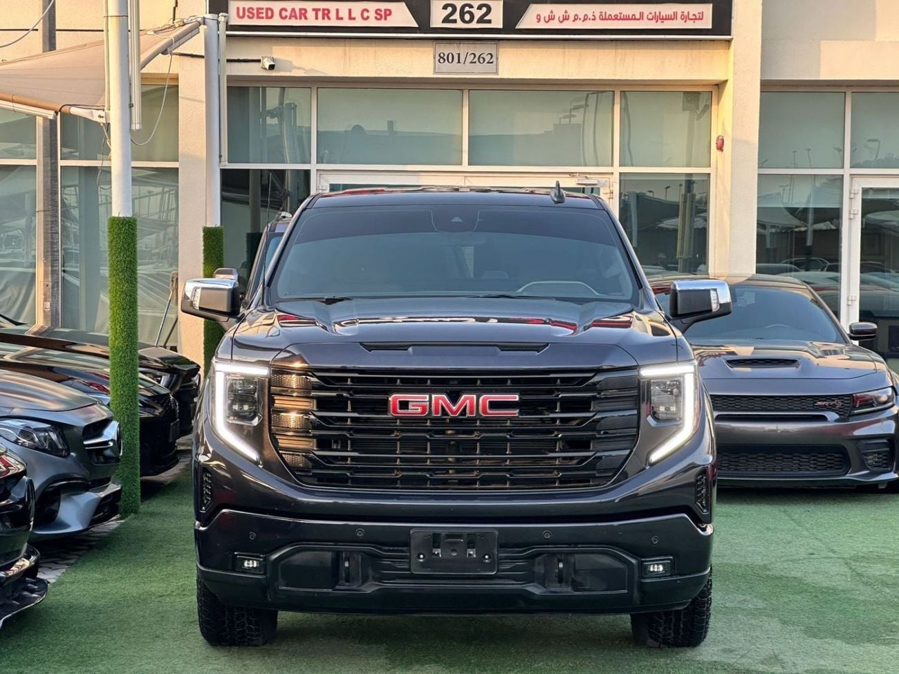 جي أم سي سييرا 1500 REG/CAB ELEVATION 2024 خليجي فل ابشن صبغ وكاله تشييكات وكاله تحت الضمان