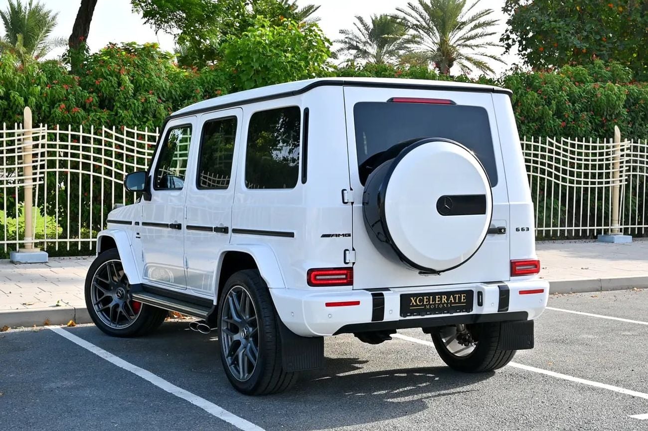 Mercedes Benz G63 AMG G63 AMG Edition 55 | White | 4.0L V8 Biturbo | 577 HP | 14,926 KM