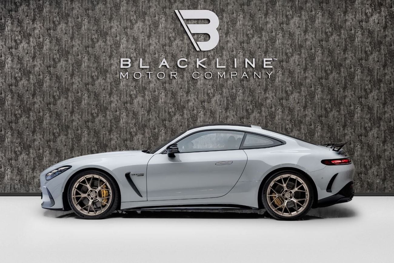 Mercedes Benz AMG GT 63 BUY NOW, PAY LATER | THE BLACKLINE STANDARD | 2030 Warranty and Service Contract, Low KMs, GCC