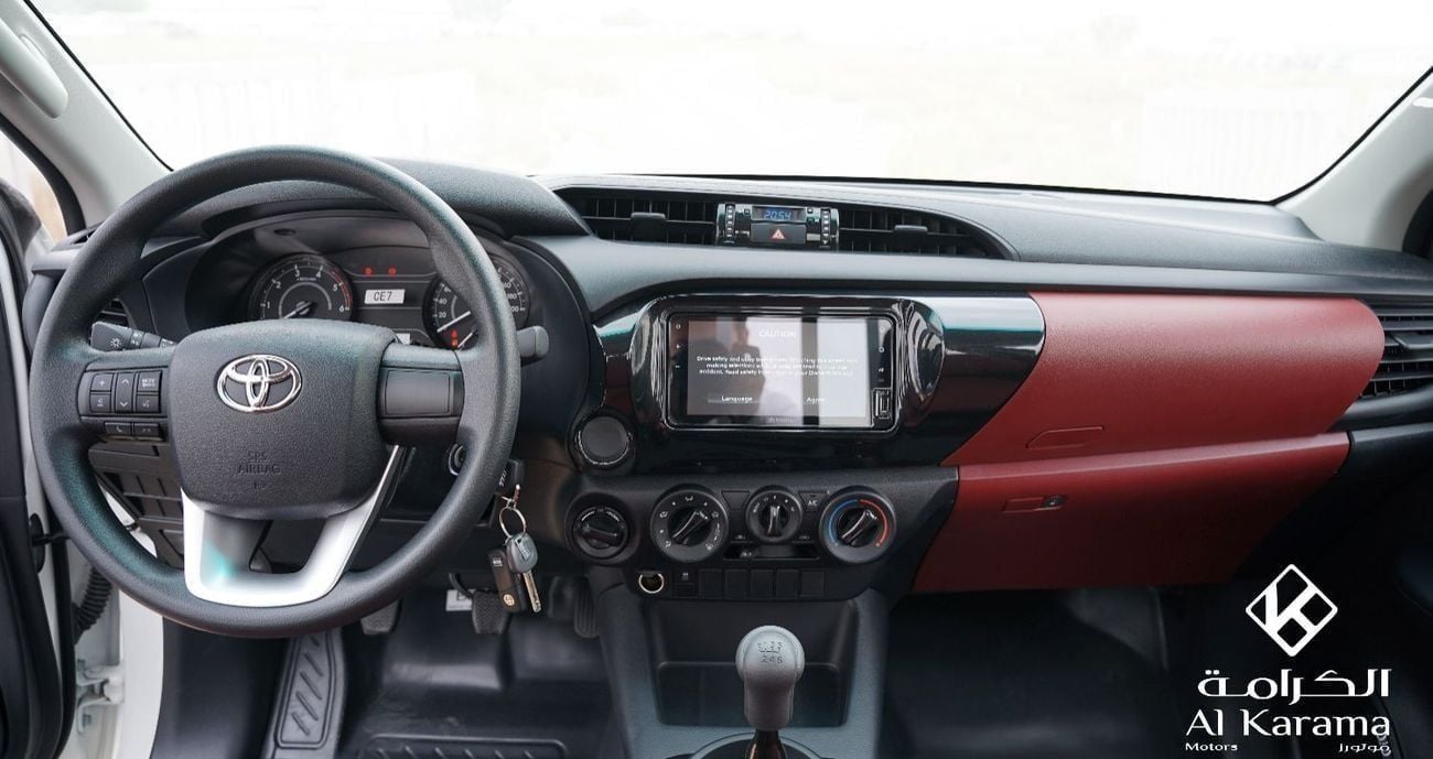 Toyota Hilux DLX 2.4L 4x4 SC I Manual Trans. I GCC I 4 Cylinder