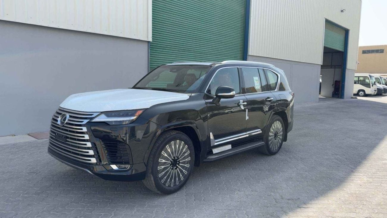 لكزس LX 600 VIP لكزس LX600 VIP - موديل 2026، لون أسود/برتقالي