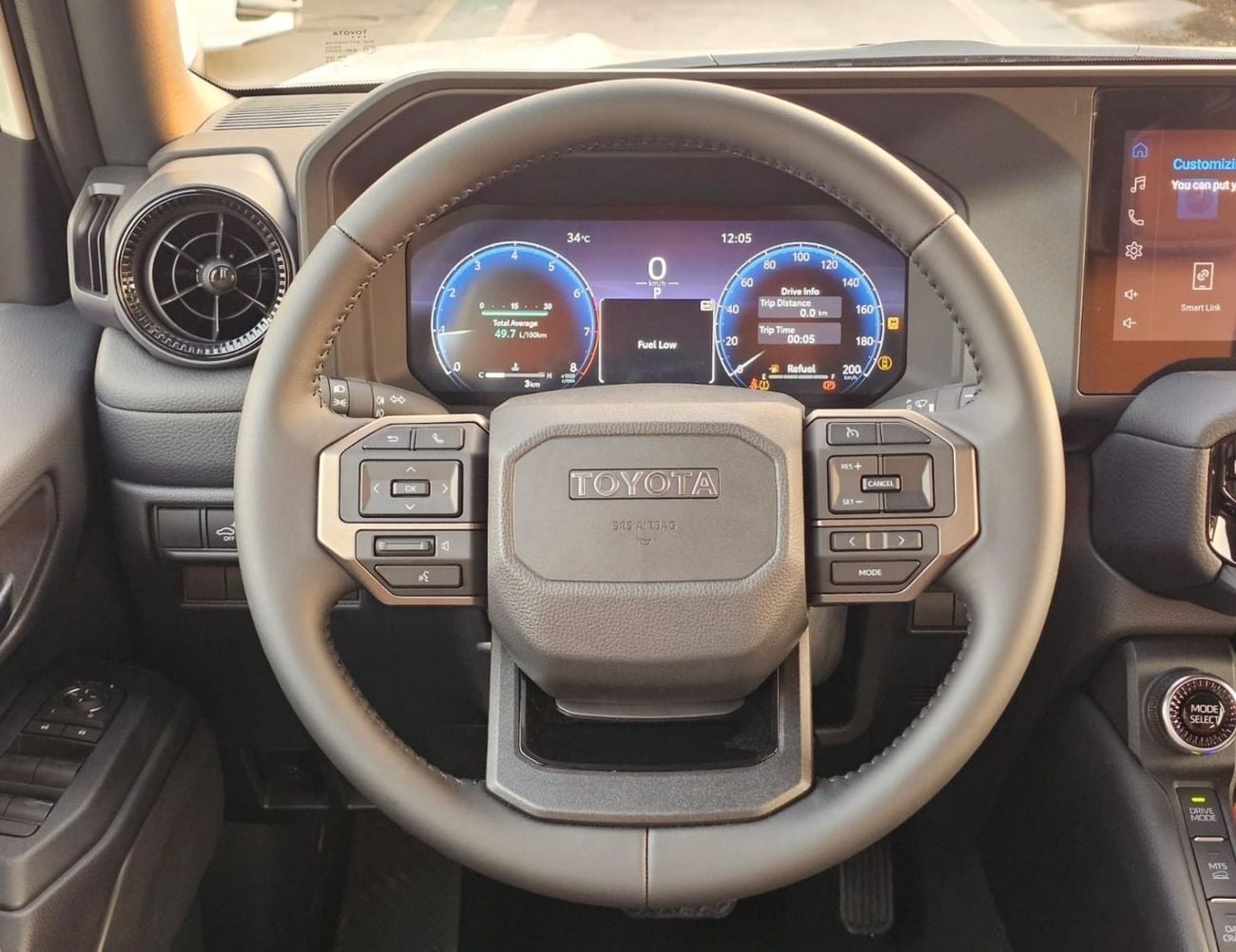 Toyota Prado ADVENTURE TOYOTA LANDCRUISER PRADO ADVENTURE TURBO || 2.4L PETROL V4 A/T 4WD | DRIVER PWR SEAT | LEATHER SEATS