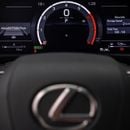 لكزس LX 700h F SPORT أسود/أحمر 2026