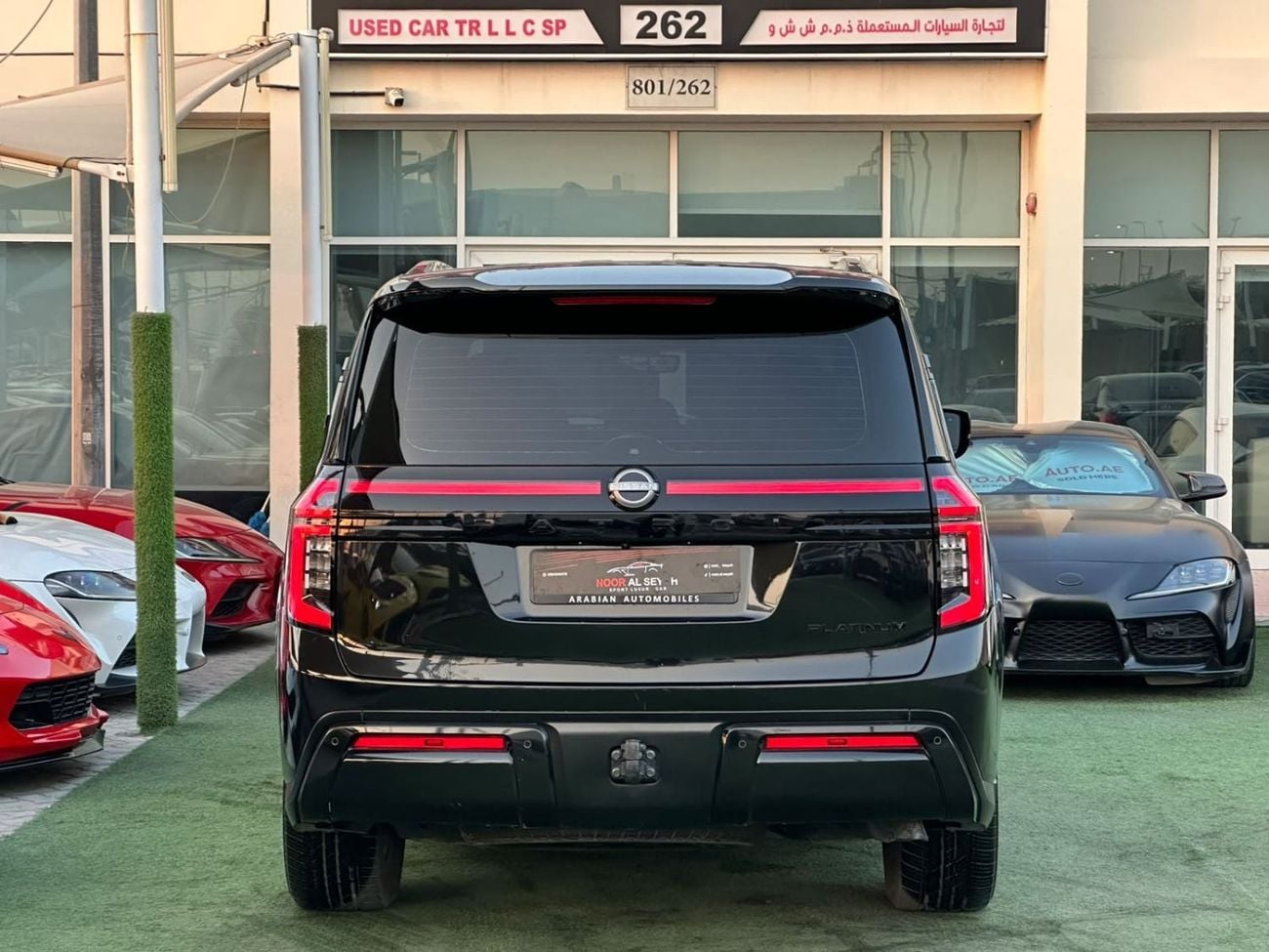 Nissan Patrol LE PLATINUM CITY NISSAN PATROL PLATINUM T2 GCC 2025 FULL OPTION ORIGINAL PAINT UNDER WARRANTY