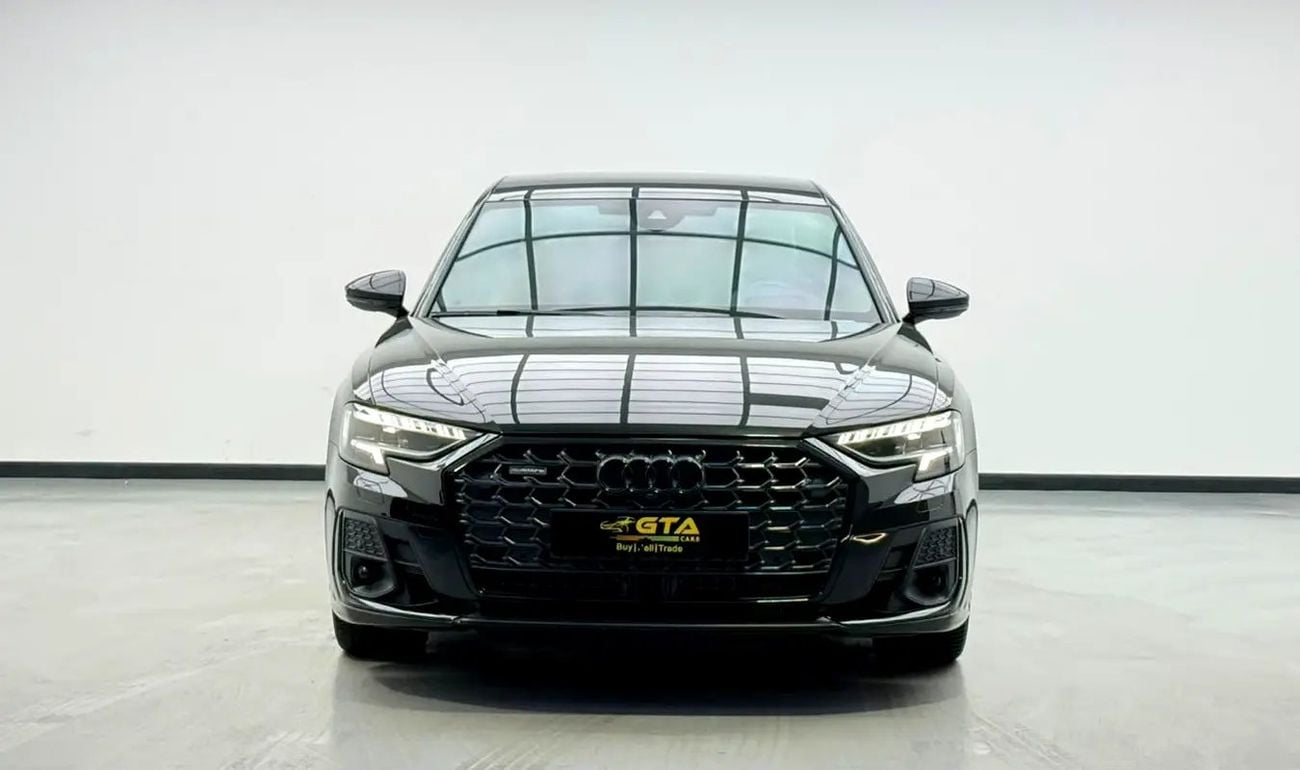 Audi A8 L 55 TFSI HIGH SPEC L 55 TFSI Quattro, Warranty + Service Pack, Full Service History, GCC