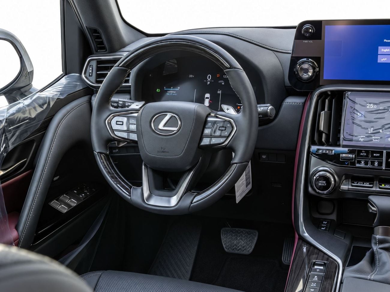 لكزس LX 600 Urban ECTAV0001 - لكزس LX600 أوربان 2026 - محرك بنزين 3.5 لتر، ناقل حركة أوتوماتيكي - لون أسود مع مقصورة د
