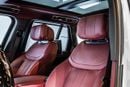 لاند روفر رينج روفر Autobiography P530 | Pearl White | Black Roof | Burgundy Interior | Shadow Exterior Package | GCC Sp