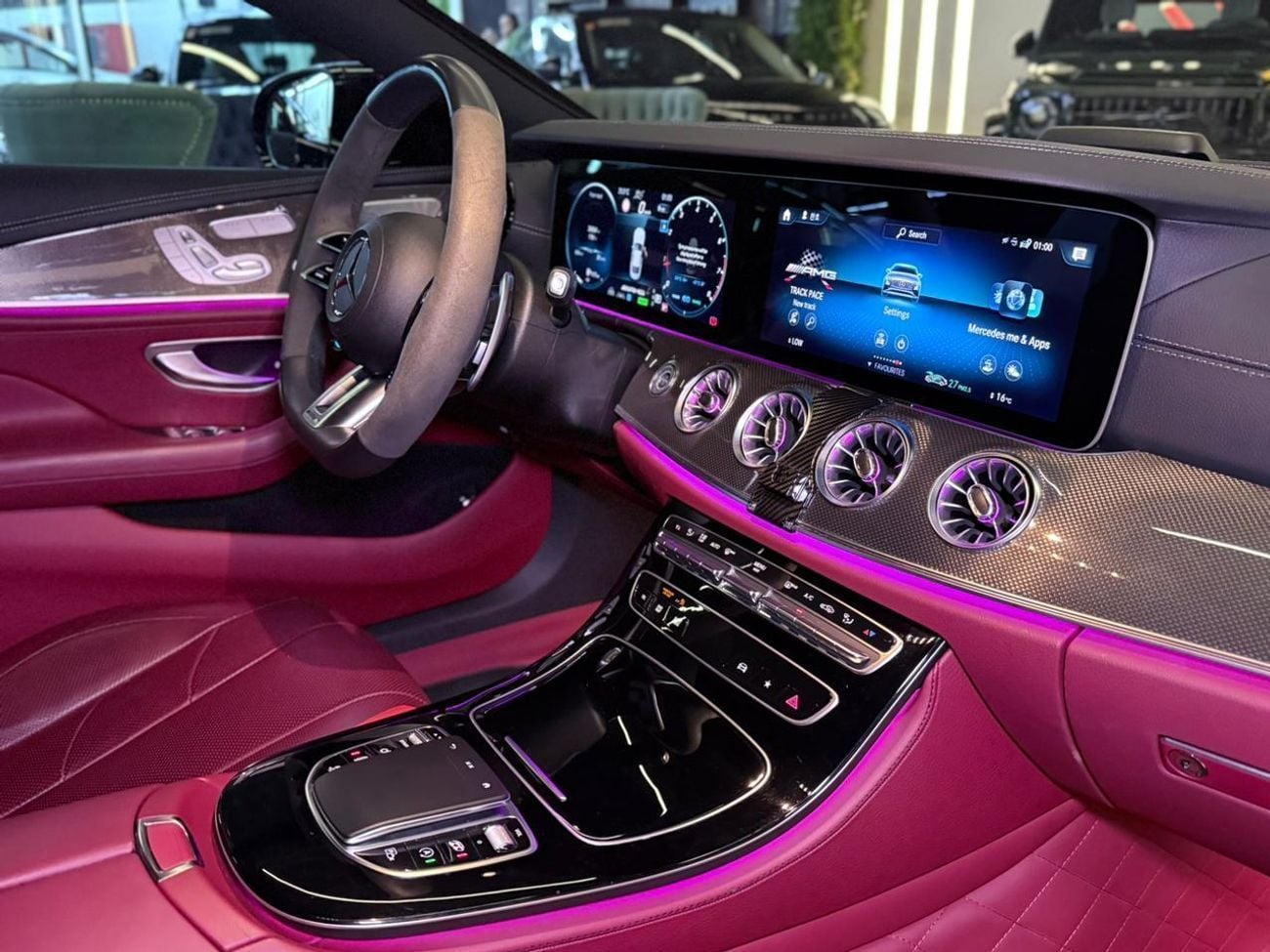 مرسيدس بنز CLS 53 AMG 4MATIC+ 2023 Mercedes‐ CLS 53 4MATIC+ - Carbon interior and Exterior - Warranty up on request