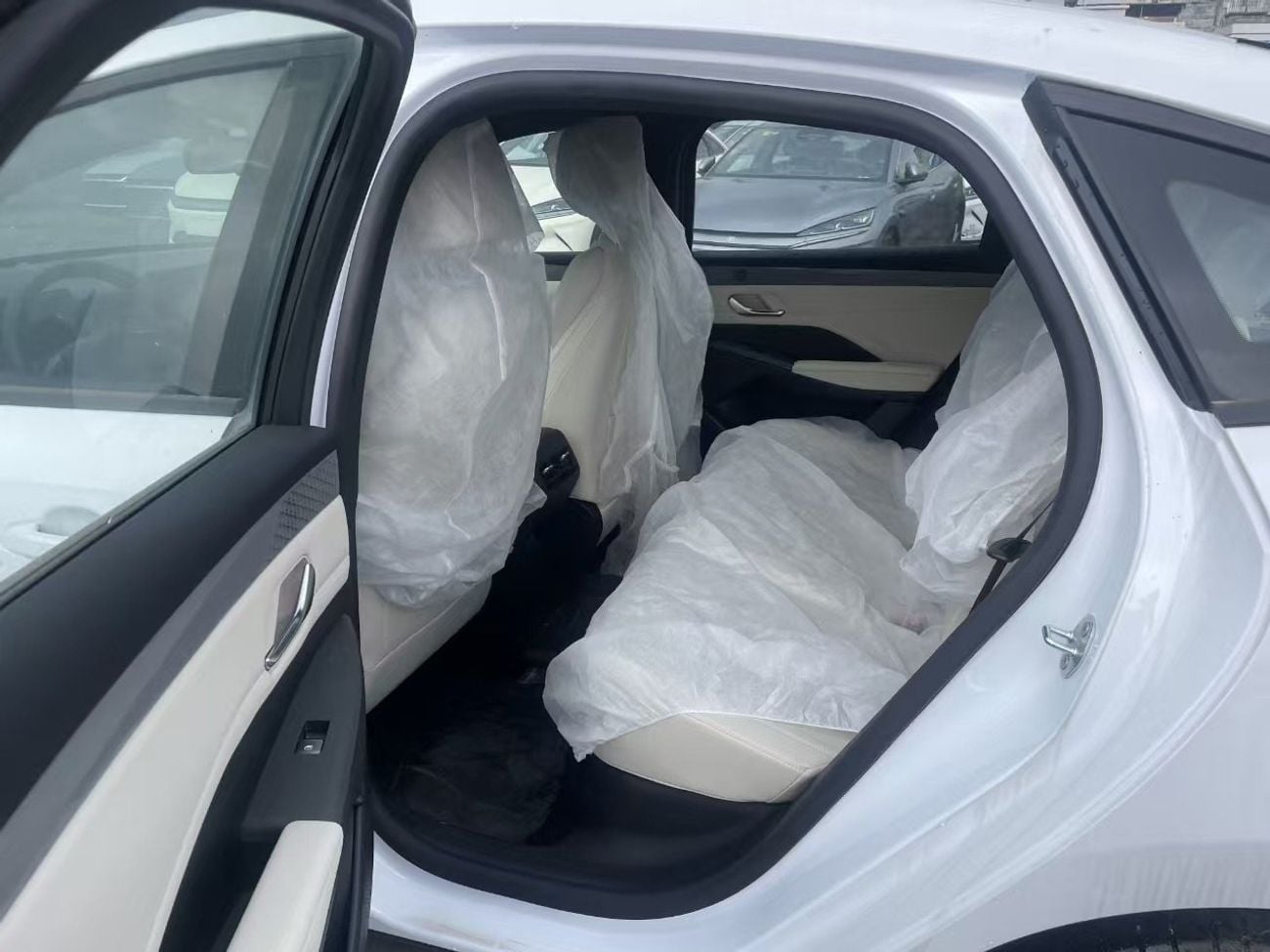 بي واي دي كين بلاس STANDARD Qin plus white-beige