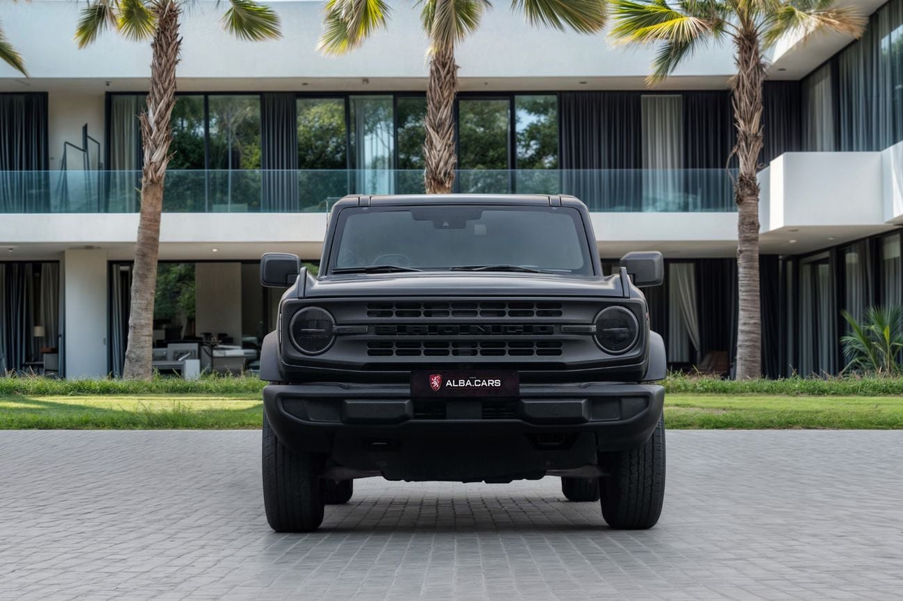 Ford Bronco Big bend Bronco | Black Wrapped | 2025 | 3,525 P.M | 0% Downpayment | Warranty & Service