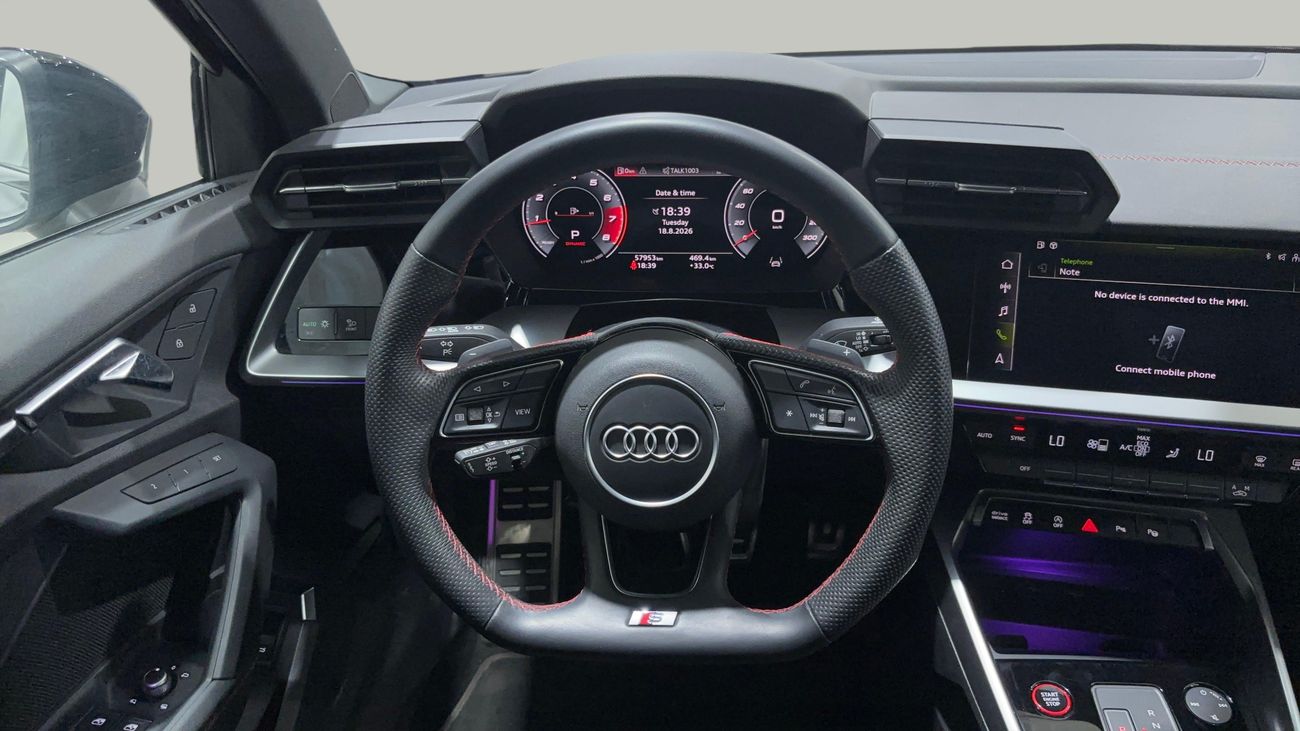 Audi S3 TFSI 2023 | AED 2184/Month | 0 DP | 30 Day Return | Warranty | Service History